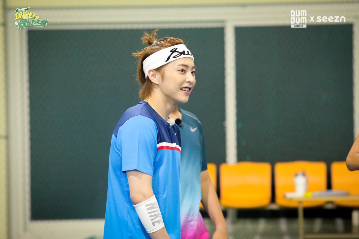 xiumintennis's tweet photo. 월드클래스 빅매치! 전미라 VS 임용규 [시우민의 내일은 테니스왕 EP.13]

이번엔 아시안게임 금메달리스트 임용규 선수와 한팀이 되어 미라 스승님팀과 맞서야 하는 시우민! 
(슈들짝...) “ㅈ.. 지금 뭐가 지나갔슈?” 

https://t.co/WiDB6QnDxm

#EXO #시우민 #XIUMIN #엑소 https://t.co/DWlWU38QqF