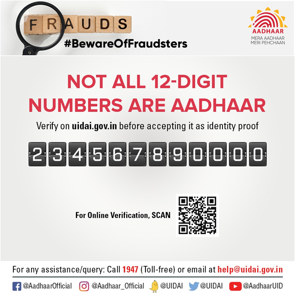 Aadhaar tweet media