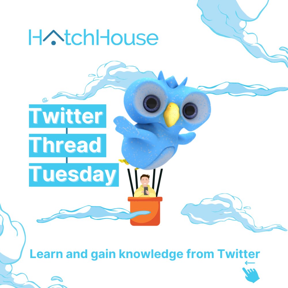 HatchHouseDigi's tweet photo. Twitter Thread Tuesday is a weekly HatchHouse compilation of the best marketing threads from Twitter that will help you level up your marketing campaigns.
// THREAD🧵//
#twitterthread #twitterthreadstorytime #twitterthreadcommunity #twitterday #MarketingDigital https://t.co/Id12PiaWg9