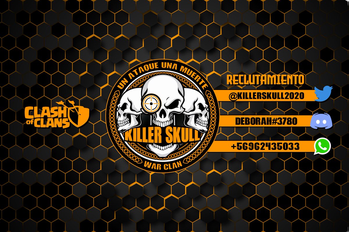 Buscamos jugadores COMPROMETIDOS y MOTIVADOS... Ven a probar tu valía en nuestro EQUIPO... 
CONTÁCTANOS, TE ESPERAMOS  !!!! 🤗
La buena onda viene incluida 😁

TH14 nivelado
TH13 - TH12 - TH11 Full
Experiencia en competitivo
Motivado y dispuesto a crecer y mejorar aún más.
RT 💞