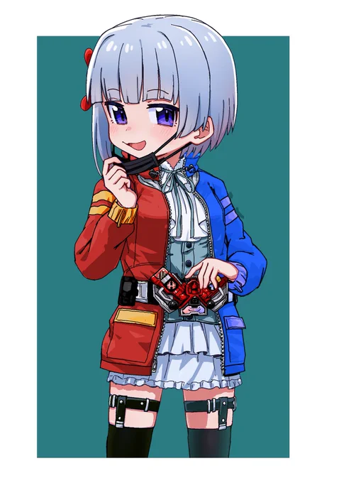 いきぬきに過去絵の色変えて遊んだ 