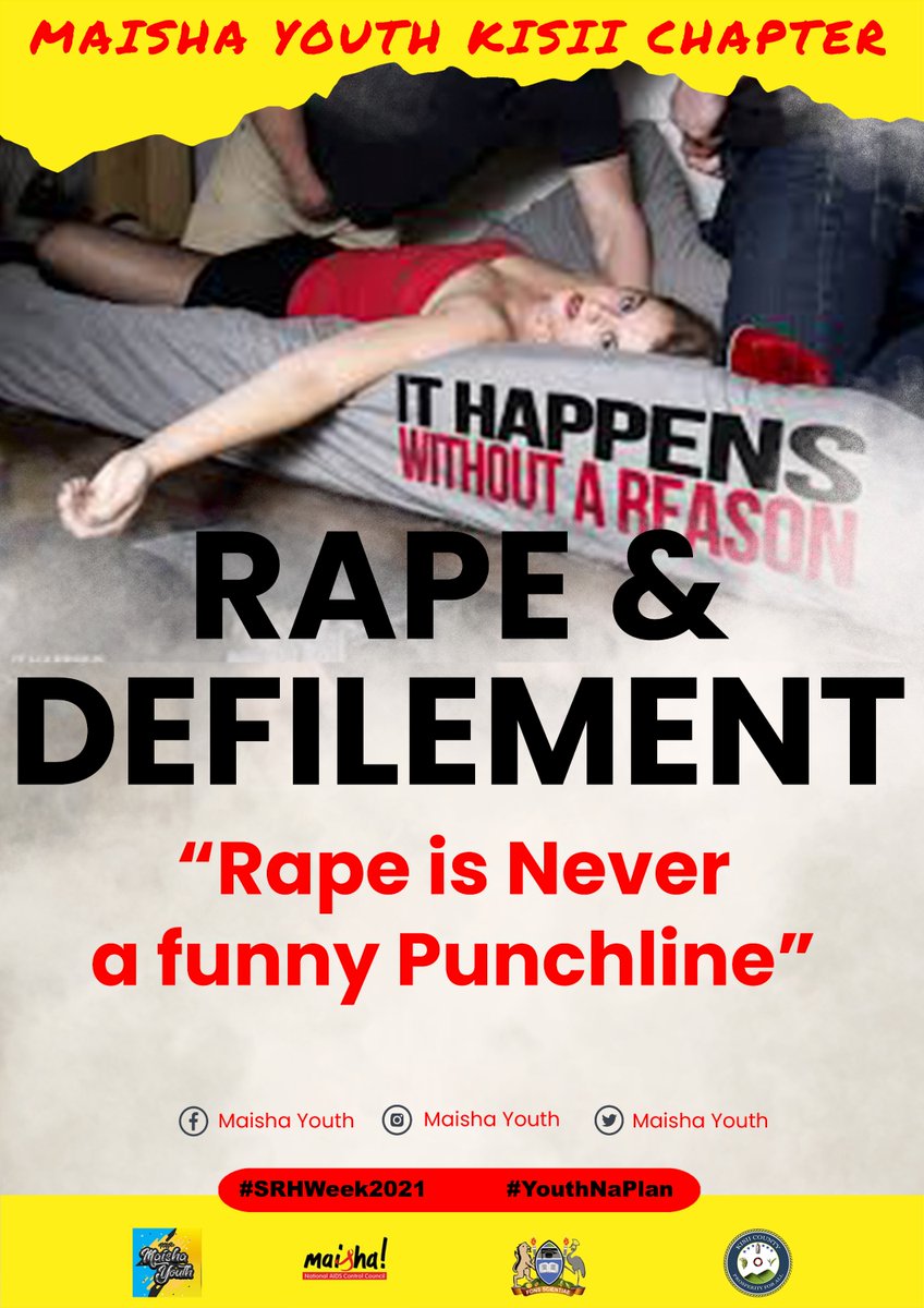 Mosesterer2's tweet image. Rape is never a mistake,
It wasn’t her dress; it was your evil mind .There can never be any reason to rape someone.
Save generation . STOP RAPES 
STOP DEFILEMENT 
#StopRape
#StopDefilement