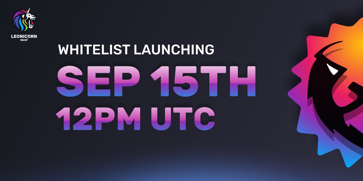 solanagems1000x's tweet photo. We will send $300 in 48 hours to someone who must RT this and be following myself &amp; @swapleonicorn 

&amp; be a member TG - (reply proof) 

https://t.co/IRZQPmwuoU

$LEONS whitelist is now announced and demand is high so be ready.
#LeonicornSwap #LEOS #BSCGem #BinanceSmartChain #BNB https://t.co/XGmiYIFQMs