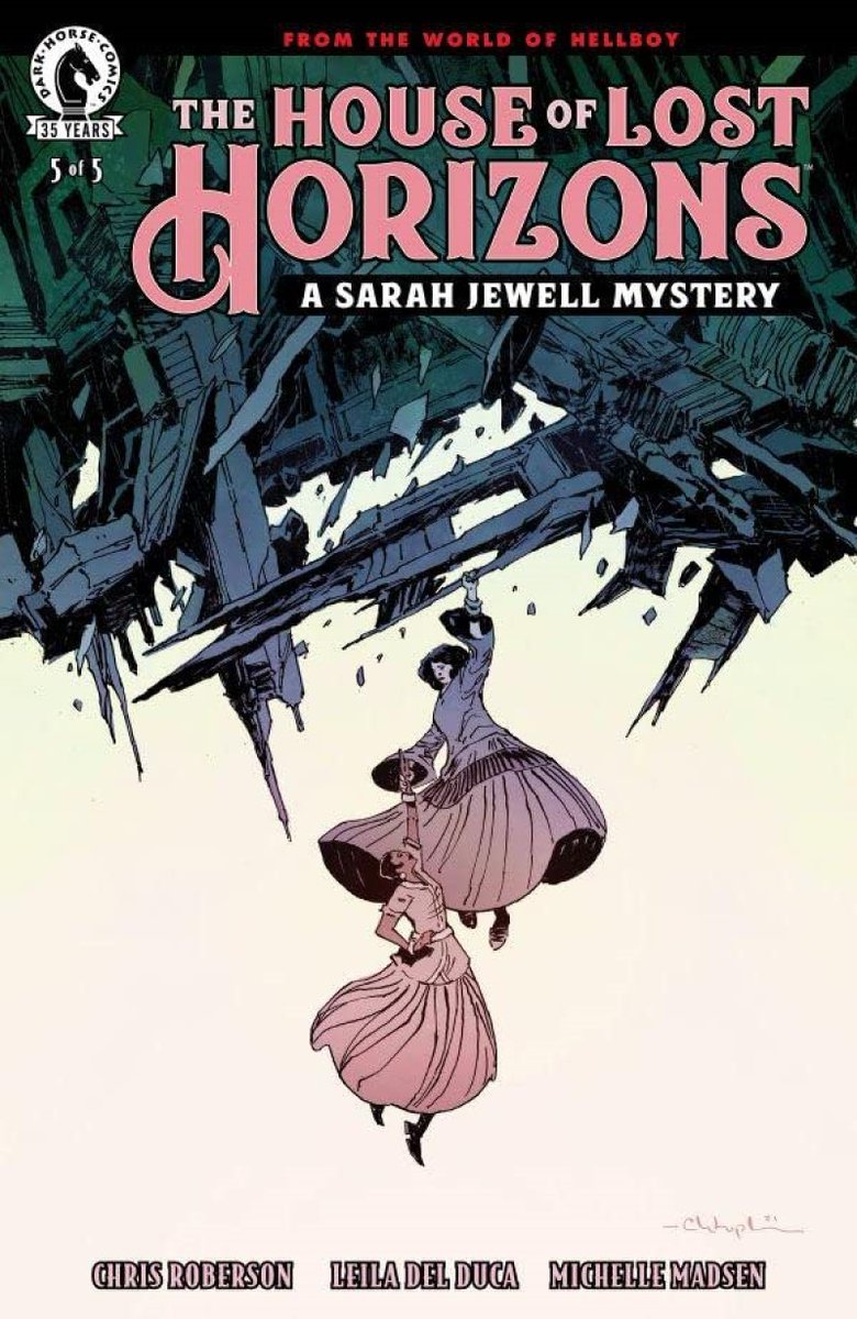 Comicsthegather's tweet photo. With the finale of Sarah Jewell's first solo adventure @chris_roberson does an excellent job of giving readers a satisfying conclusion to the murder mystery set in @artofmmignola's world.

@leiladelduca's art continues to impress.

Our review: https://t.co/eLH3BIFN9S https://t.co/Le4rC8pWgW