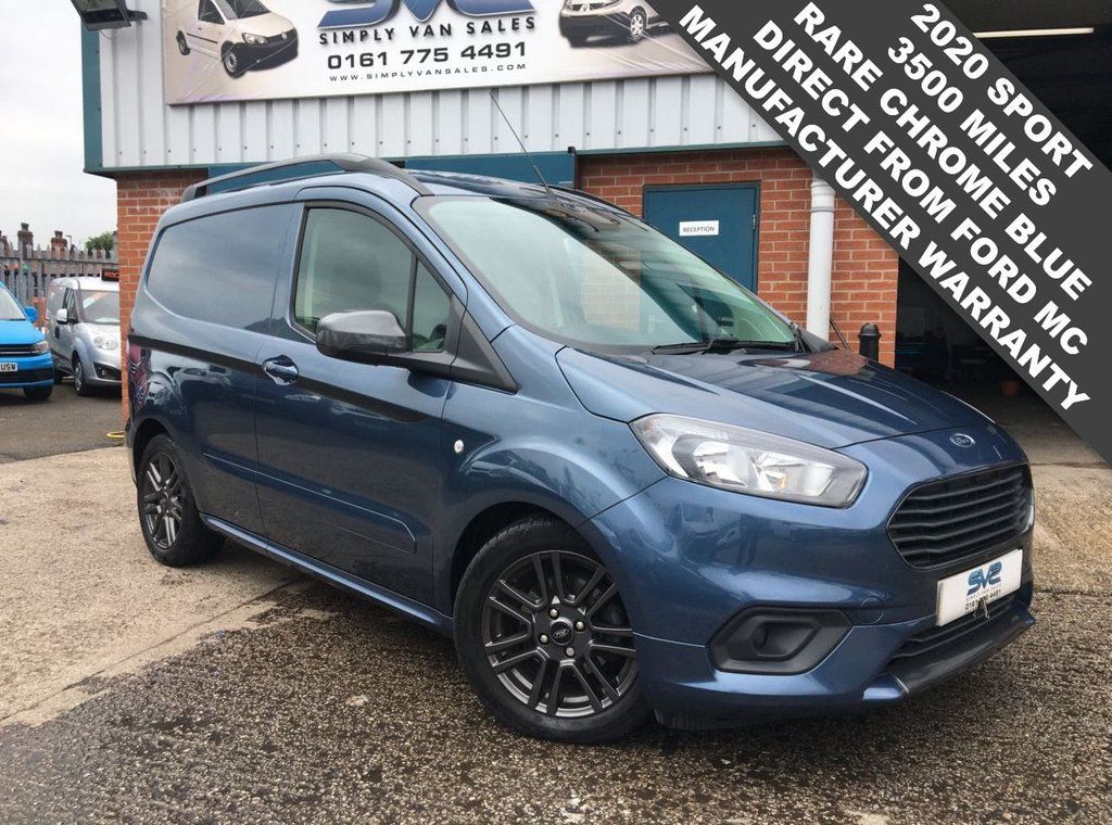 FORD TRANSIT COURIER 1.5 TDCI SPORT 100PS 1OWNER FORD MOTOR CO TOP OF RANGE buff.ly/3zl44AS #Manchester #vansales #ford #Transit #courier #sport #euro6