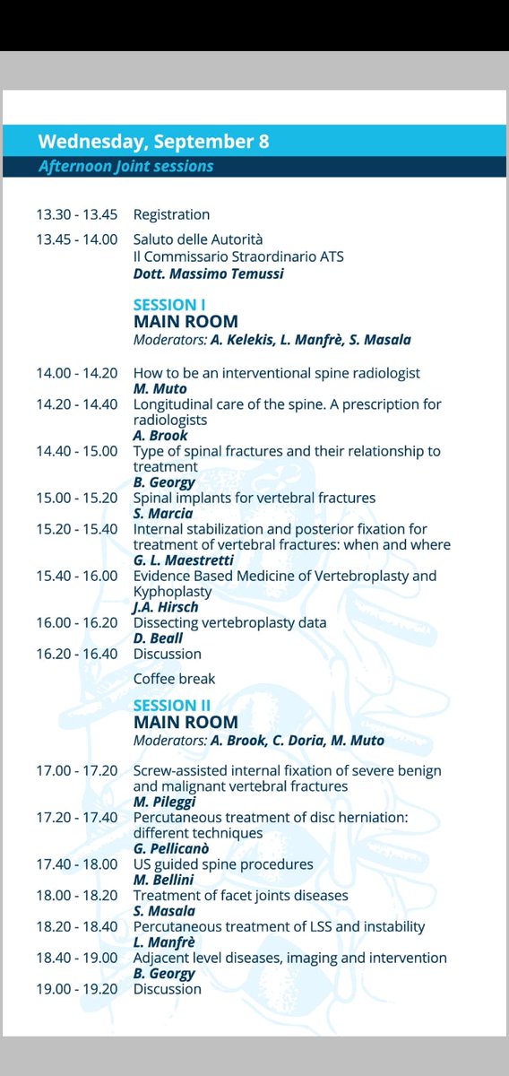 Rossi1Andrea's tweet photo. @Marco_Pileggi #interventional #neuroradioligist, del #neurocentro #EOC #Lugano interviene su:
“Screw-assisted internal fixation of severe benign an malignant vertebral fractures”
scuola del Prof #Cianfoni Primario #neuroradiologia https://t.co/nm6dc9Gctd