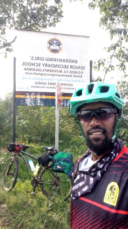 Great to see our former captain <a href="/NinyesigaKevin/">Ninye_Kevin</a> embrace the deliberate effort to enhance domestic tourism.

While on his ride, he was honored to meet Miss Tourism Western region Vanita Busigye at the Omugabe of Ankole palace in Kamukuzi before riding to the treasure of Bushenyi.