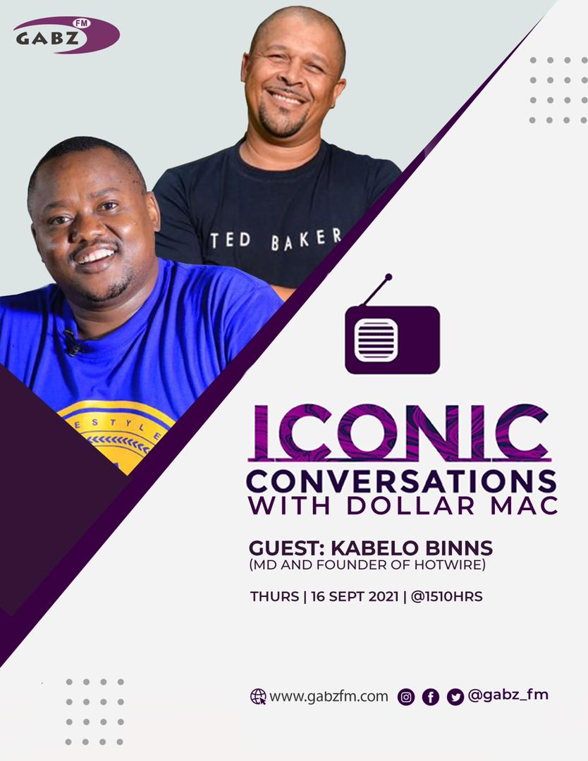 HotwirePRC's tweet photo. Managing Director and Founder of Hotwire, @kabelobinns , will be chatting live to @Dollarmac1 on @Gabz_FM this Thursday at 15h10. 

Tune in! #IconicConversations https://t.co/9FHNMC9zdP