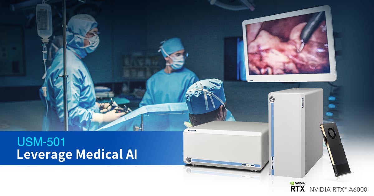 Our USM-501 medical-grade computer is aimed at diverse hospital applications. Equipped with an NVIDIA RTX A series graphics card that supports an NVIDIA DICOM platform, the USM-501 offers easy customisation - advantech.net.au/campaign/medic…

#medical #medicaldevices #patientcare #iot #AI