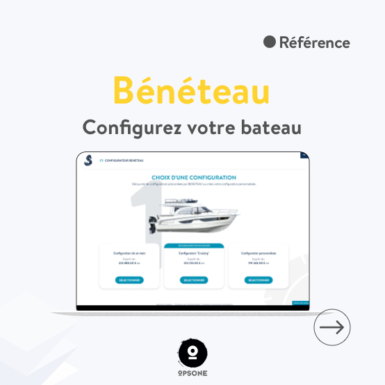 opsone's tweet photo. [🚀Réalisation] Mise en ligne d'une évolution majeure du configurateur @BENETEAU_France. Il est désormais possible de configurer les bateaux inboards et les voiliers de la gamme.
➡️ https://t.co/UtaQjCvzF4

#developpementweb #frontenddevelopment #backend #siteinternet https://t.co/KvdldRiwum