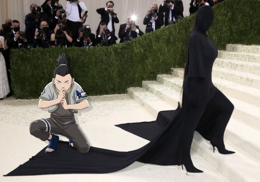 met gala 2021 anime naruto