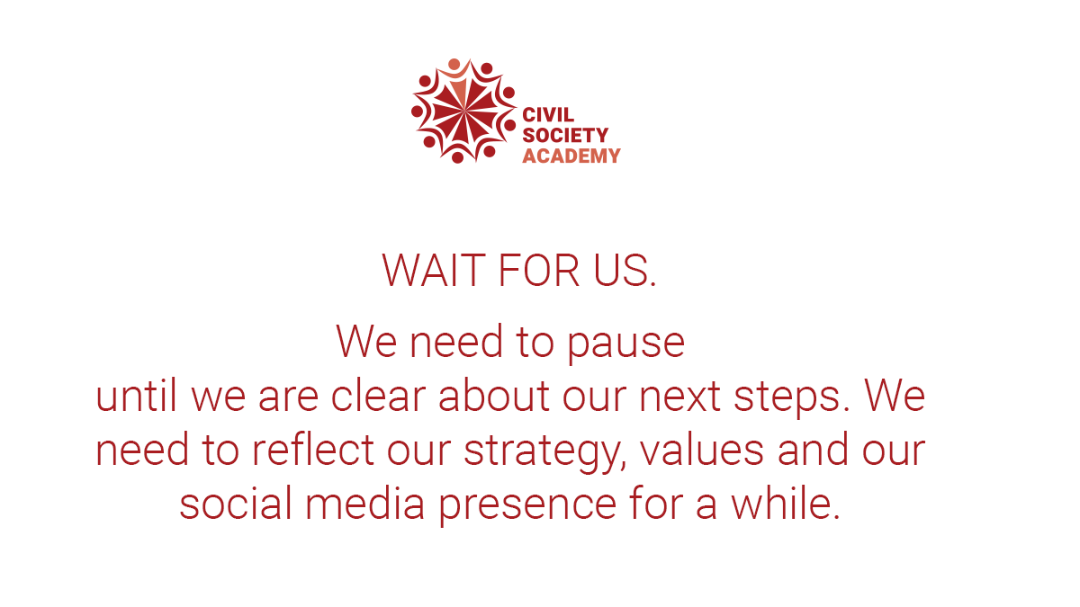 CivilSocietyAcademy tweet media