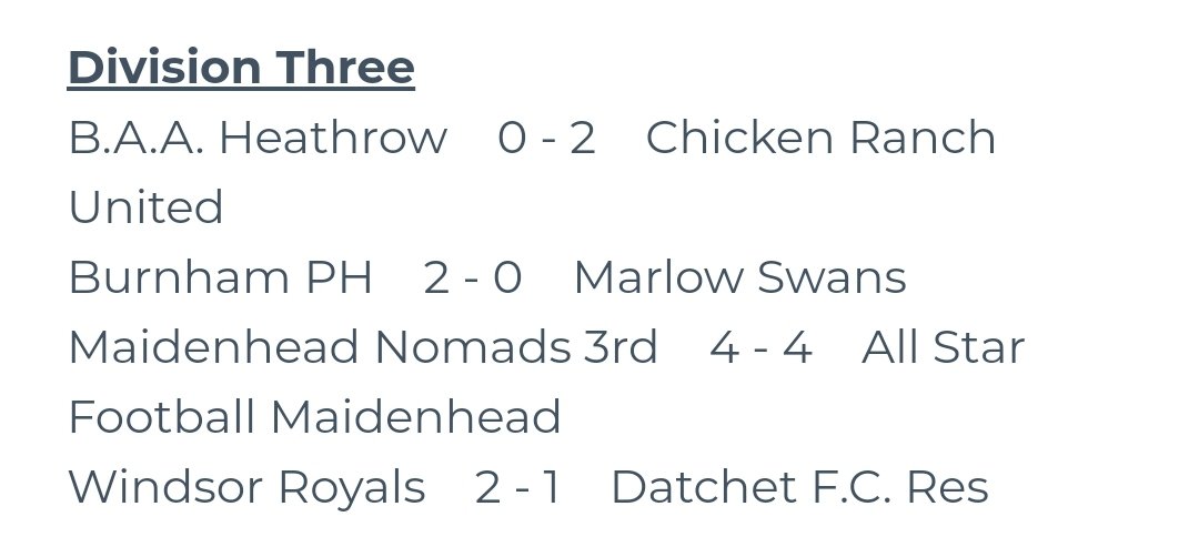 Looked like a cracking game at Maidenhead 😱 <a href="/MhNomadsFC/">Maidenhead Nomads FC</a> <a href="/ASFAMaidenhead7/">All Star Maidenhead</a> 

#grassroots #SundayThoughts #sundayfootball <a href="/tvsfl/">tvsfl</a> #football