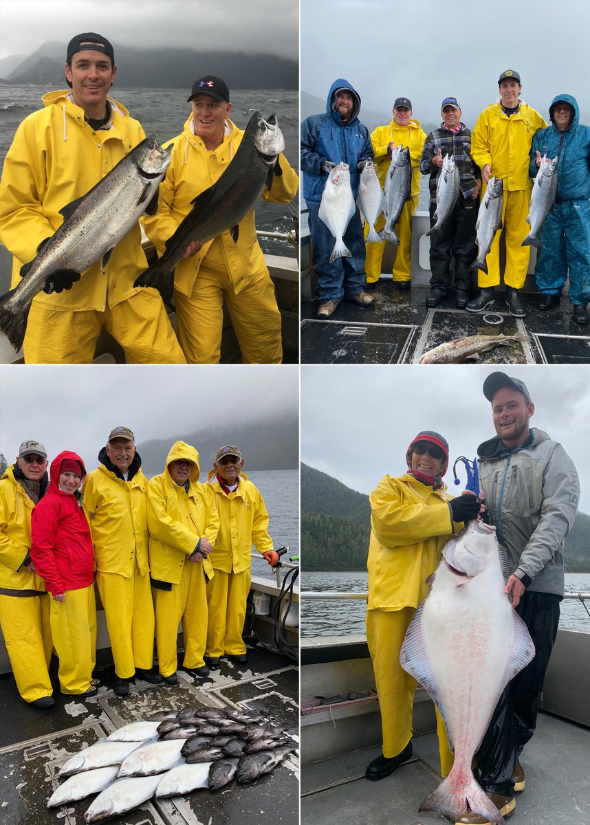 9-13-21: Nothing but smiles on a blustery day! #sitka #salmon #fish #fishing #wildstrawberrylodge #alaskapremiercharters #fishinginsitka #fishinginalaska #sitkafishing #alaskafishing #saltwaterfishing #familyfishing #halibut #rockfish #visitsitka #visitalaska #sitkaalaska #ak