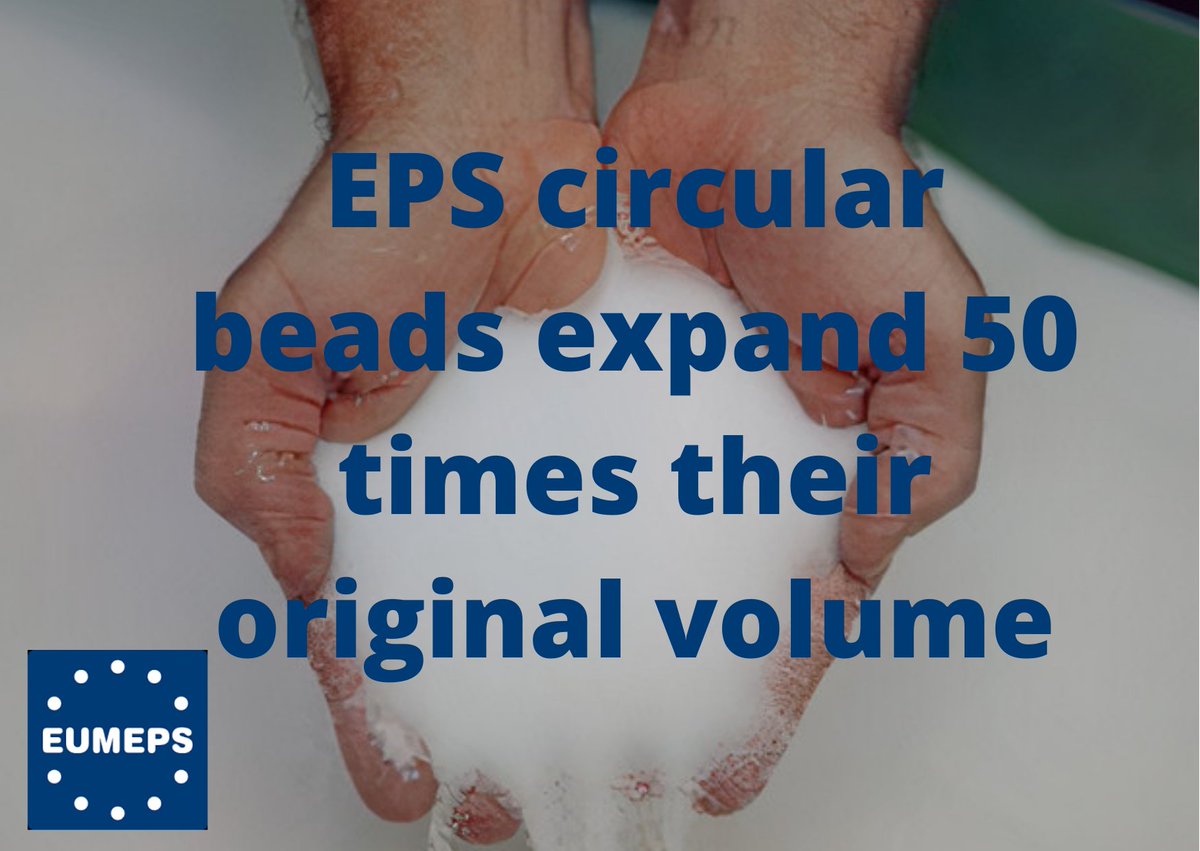 #DYK that  #EPS is made from circular beads that are expanded 50 times their original volume? The resulting foam can then be moulded into the variety of shapes that we see this packaging material being used: from protecting #vaccines to keeping #fish fresh. 👏
