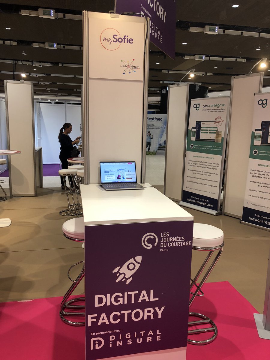 En place pour les journées du courtage. Venez découvrir <a href="/mySofieSante/">mySofie</a> et son offre myBooster !