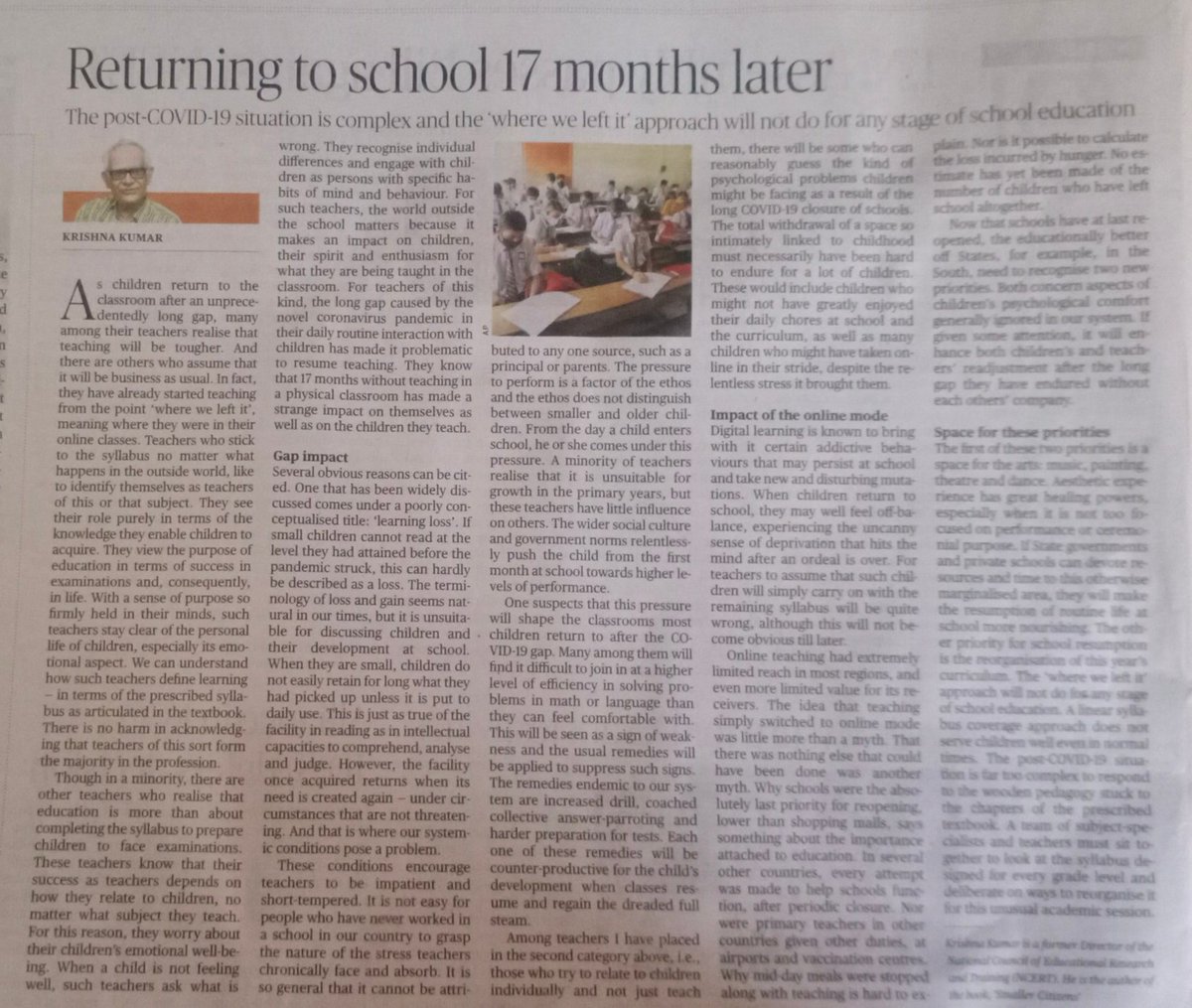 TTFMaya's tweet image. #schoolsreopening #EducationEmergency I hope all our schools and education departments are mindful of this👇as our children return to physical schools. Please let&apos;s NOT go about &apos;business as usual&apos;. This is an opportunity to restructure the learning experiences we offer.