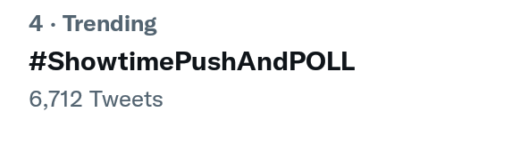 LOUDEFENDER31's tweet photo. Thank you to everyone who joined the twitter party Lou
LOUYANONG ShowtimePOLLOUro
@louyanong
#ShowtimePushAndPOLL https://t.co/d5CCSd6me9
