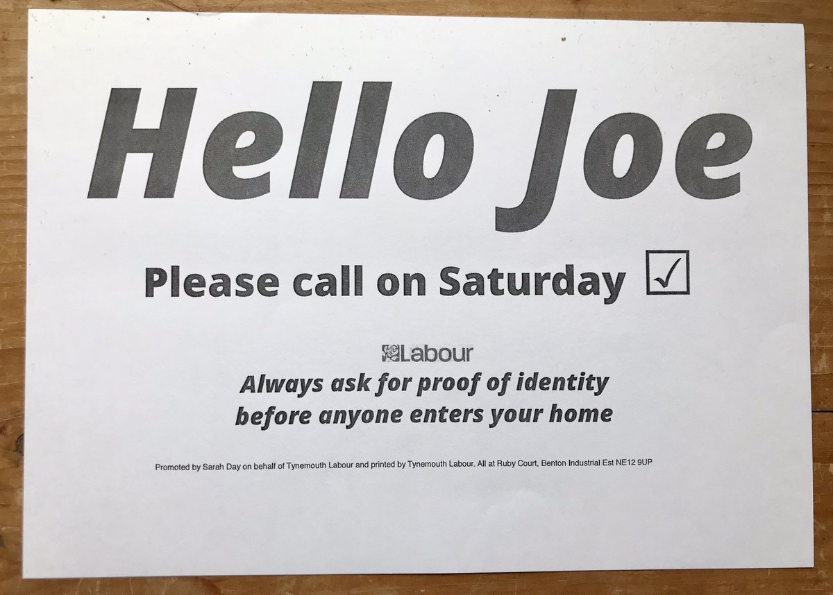 JoeKirwin's tweet photo. Four years ago today I was selected as the Labour Candidate for Monkseaton North ward. #HelloJoe https://t.co/evFLMYiQah