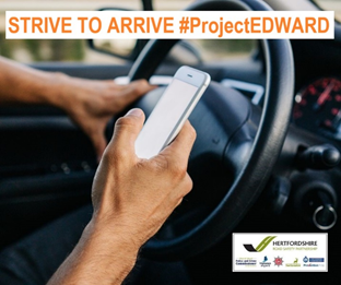 StevenageReds's tweet photo. Driving takes a lot of concentration, you can’t afford to become distracted. Turn your phone off and put it away out of sight. Collisions can happen in a split second, best not take the risk and contribute to one by using your phone whilst driving. #ProjectEDWARD #StriveToArrive https://t.co/ZwWLQVGr57