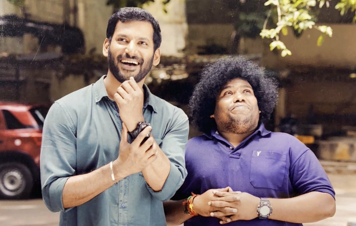 behindwoods's tweet photo. Final Schedule of #VVS & #Saamanyudu Starts Today.
#VVSFromDecember
#VeerameVaagaiSoodum
#SaamanyuduFromDecember
@VishalKOfficial @iYogiBabu @Thupasaravanan1 @VffVishal @DimpleHayathi @thisisysr @HariKr_official @johnsoncinepro @ajay_64403 @baraju_SuperHit #Vishal31 #Vishal https://t.co/gaKU8k4eHC