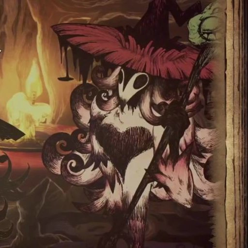 Today's HONORARY plague doctor of the day is The Witch from The Liar Princess and the Blind Prince! She is plague doctor shaped