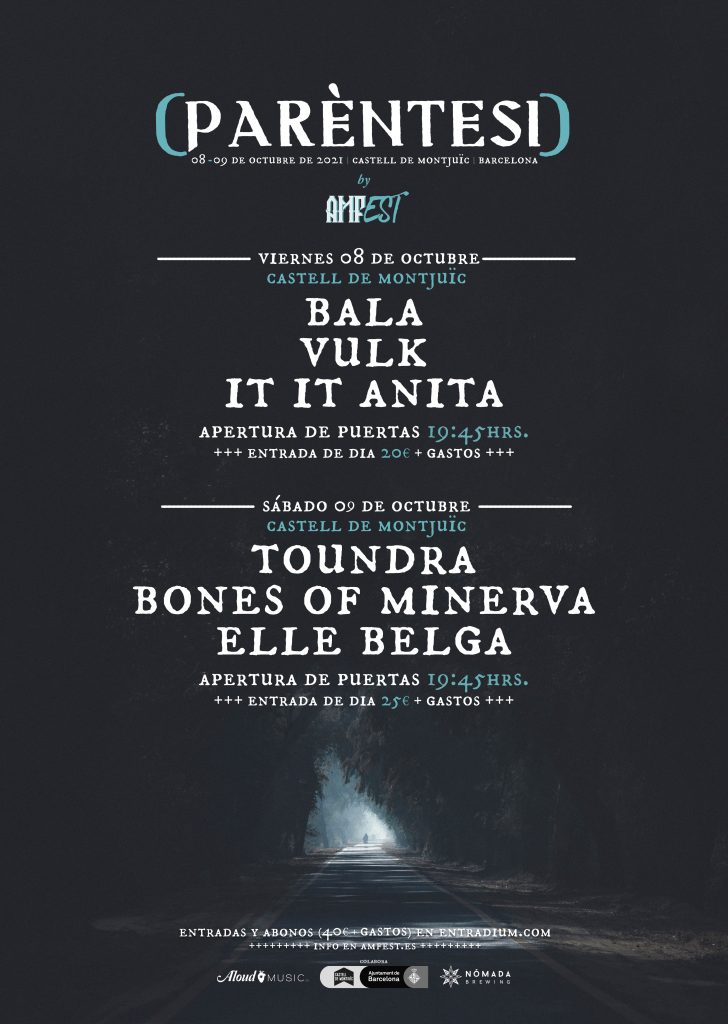 Ya nos dijeron que habría algo, que no habría que esperar hasta 2022 para disfrutar del AMFest. 
El 8 y el 9 de octubre llega el (Parèntesi) by AMFest 2021, la cita perfecta para aquellos que aman la música en directo.
bit.ly/3hvpPqj