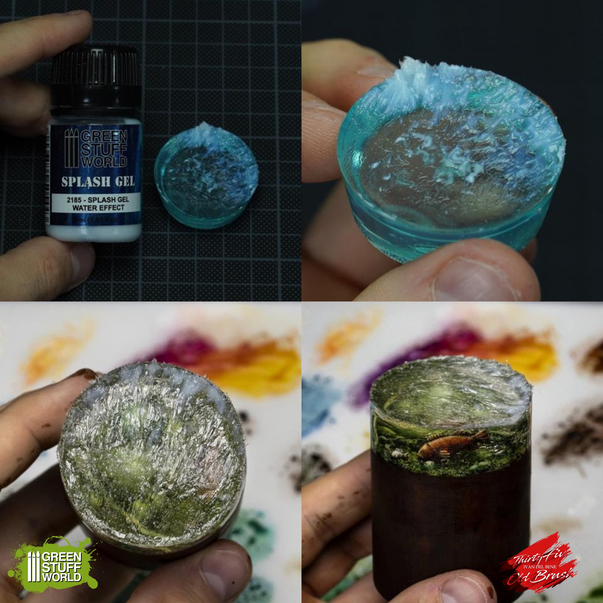 Green Stuff World - The only water effect on the market that can get the  shape you wantwaves, foam, wave crests. Whatever you need! Our friend  and collaborator thirty_five_oldbrush shows it to