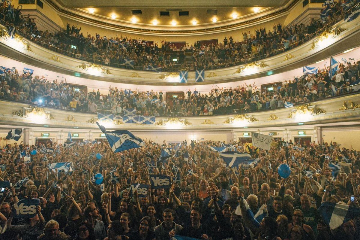 DocumentingYes's tweet image. 7 years ago today. A Night for Scotland, Usher Hall, Edinburgh.