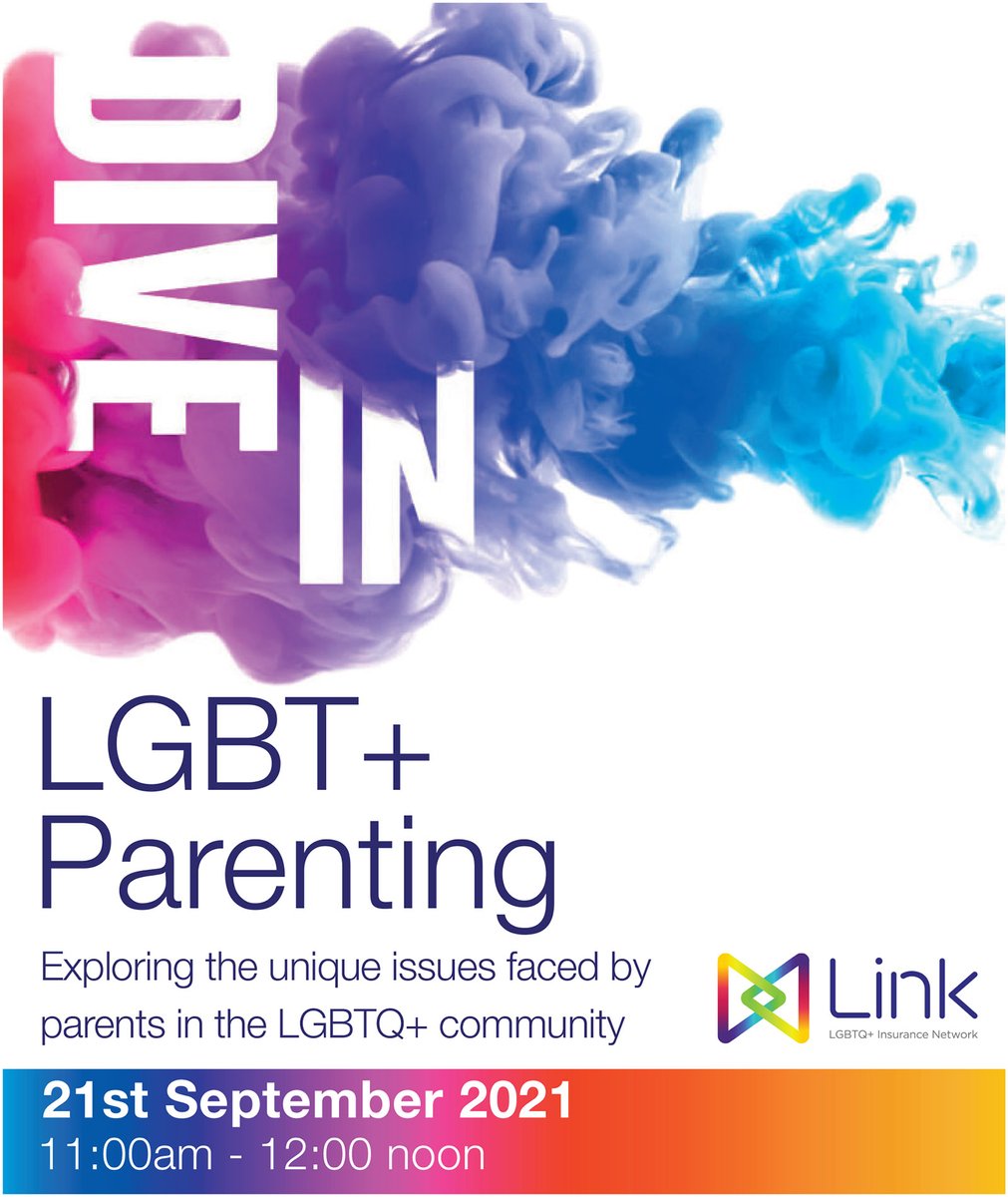 One week today #DiveInFest This event will explore the unique issues faced by parents in the LGBTQ+ community with @freddymcconnell and @hannahw253 details of how to join here lgbtinsurancenetwork.co.uk/portfolio-item…