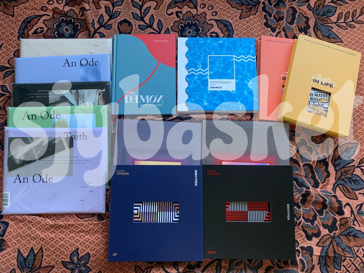 kangtyeonz's tweet photo. - ic interest check ph ; help rt

semi - qs !! all items are at their lowest price possible

price range: P50-P1100

most items are in good condition

kindly qrt name of merch if interested

loc.: antipolo
mod: ggx
mop: gcash https://t.co/u4fJJ8KfUP