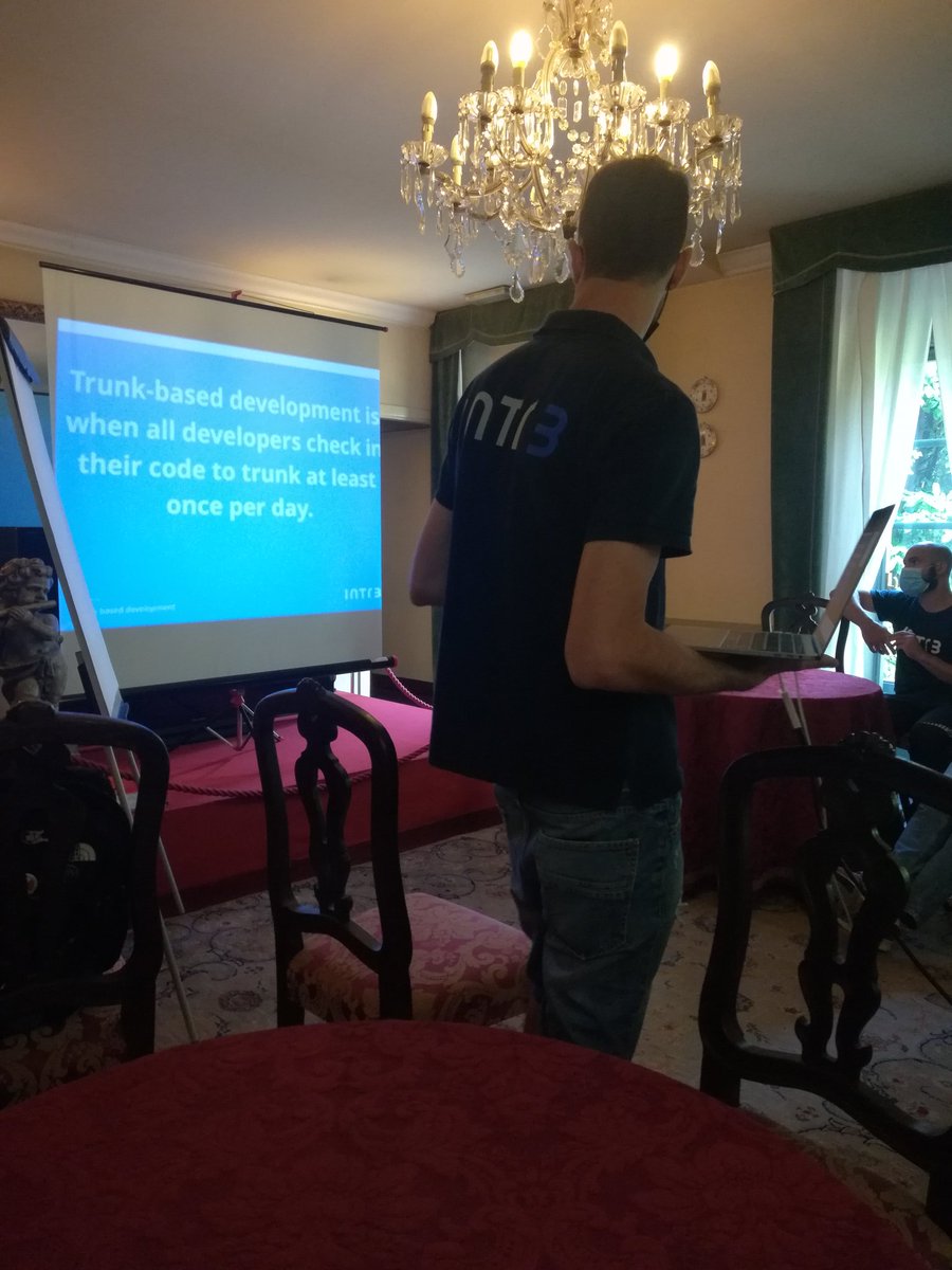 intre_it's tweet image. Fabio Fortini ci parla di #trunkbaseddevelopment da una prospettiva #Agile

#unconference #i3Camp #learnCodeDeployValue