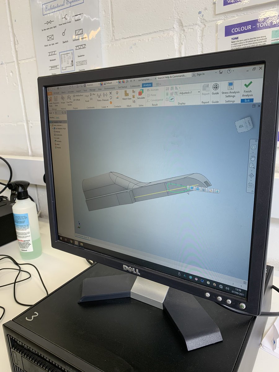 Haste_f1's tweet photo. Frankie has been getting on with some hard work on are F1 in Schools car, it’s almost ready to be printed!
Once it’s printed jay and Frankie can physically work on the manufacturing of the car which is a big step for us.
@PeopleWhoCan @MonifiethHigh https://t.co/3wclHOV3kb