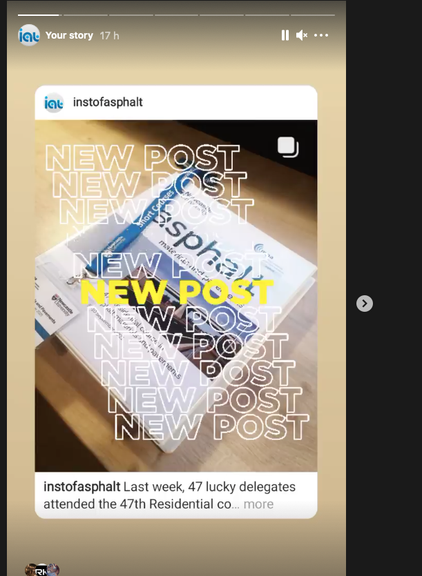 The_IAT's tweet image. Follow us on Instagram at instofasphalt