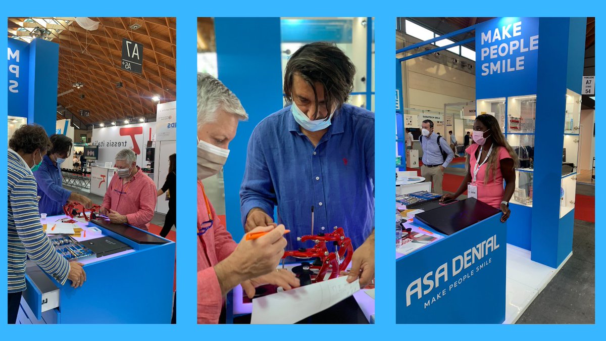 We were on fire for the Expodental meeting 2021, which took place in Rimini last weekend.
Happy to have come back to this fantastic Italian Exhibition!
Super-happy to have seen you again!

Asa Dental restarts and won't stop!

#AsaDental #MakePeopleSmile #Expodental2021