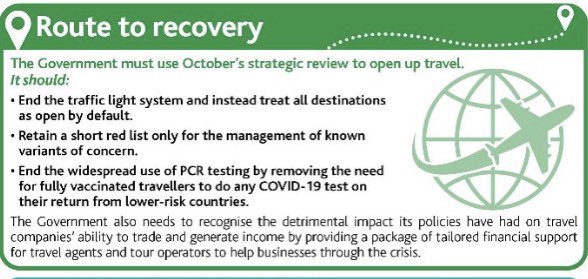 Another lost summer - <a href="/grantshapps/">Rt Hon Sir Grant Shapps</a> now needs to deliver a plan to restart the #travelindustry - capitalising on the #covid vaccine rollout and removing widespread PCR tests. #savefuturetravel