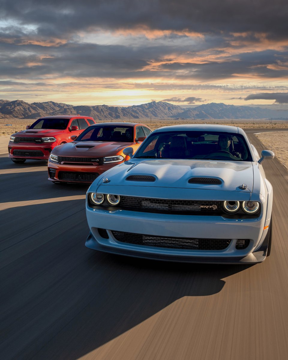 Dodge's tweet image. Name a better squad. We’ll wait. #Dodge
