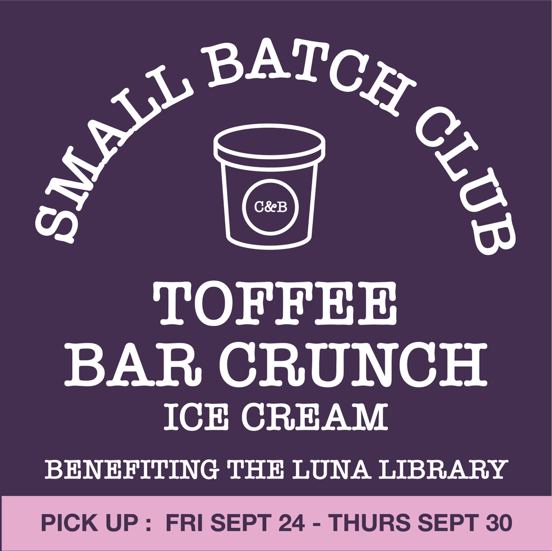 We’ve got another delicious flavor for Small Batch pre-orders … TOFFEE BAR CRUNCH ICE CREAM. ⠀
⠀
Pints will be available for pick up on Friday, September 24 to Thursday, September 30 from our Clays Mill location.⠀
⠀
ABOUT TOFFEE BAR CRUNCH ICE CREAM⠀
Sweet cream ice