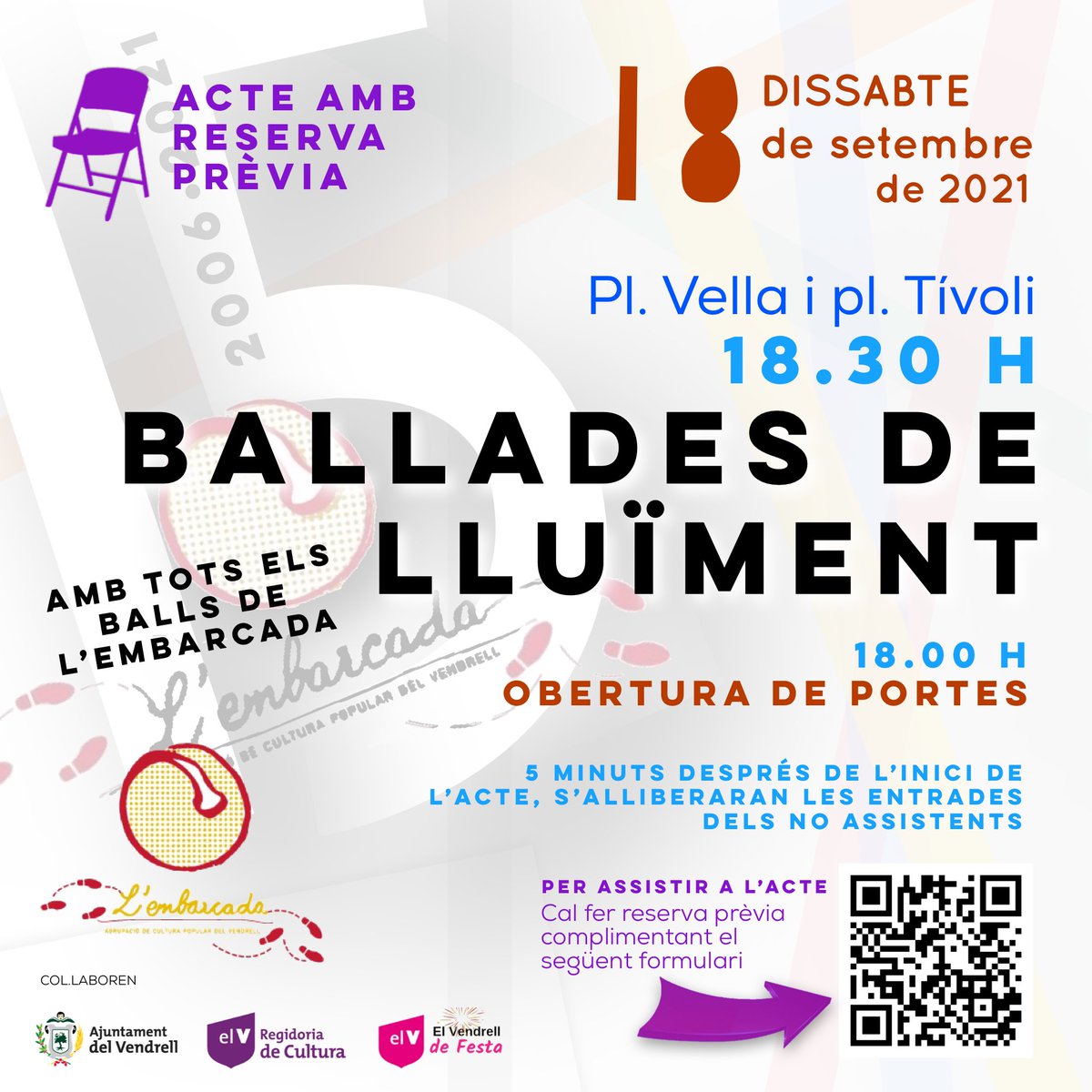 LEmbarcadaACP's tweet photo. COM ESTEU?? Amb ganes de celebració?? … Aquesta setmana celebrarem els nostres 15 anys!!!
Us passem amb més detall els actes d’aquesta setmana…
NO HI PODEU FALTAR!!!
#embarcada15aniversari https://t.co/ftqQ60uEVn