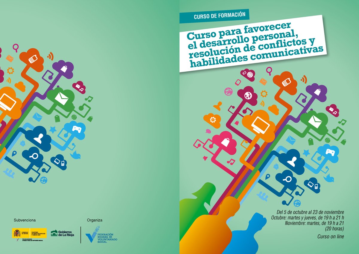 FRVSocial's tweet photo. #Formación 💻 | En octubre comenzamos el ‘Curso para favorecer el desarrollo personal, resolución de conflictos y habilidades comunicativas’.  ¡Realiza tu inscripción! 🖱 https://t.co/L5C6StMZMM https://t.co/1EJQdcepOu