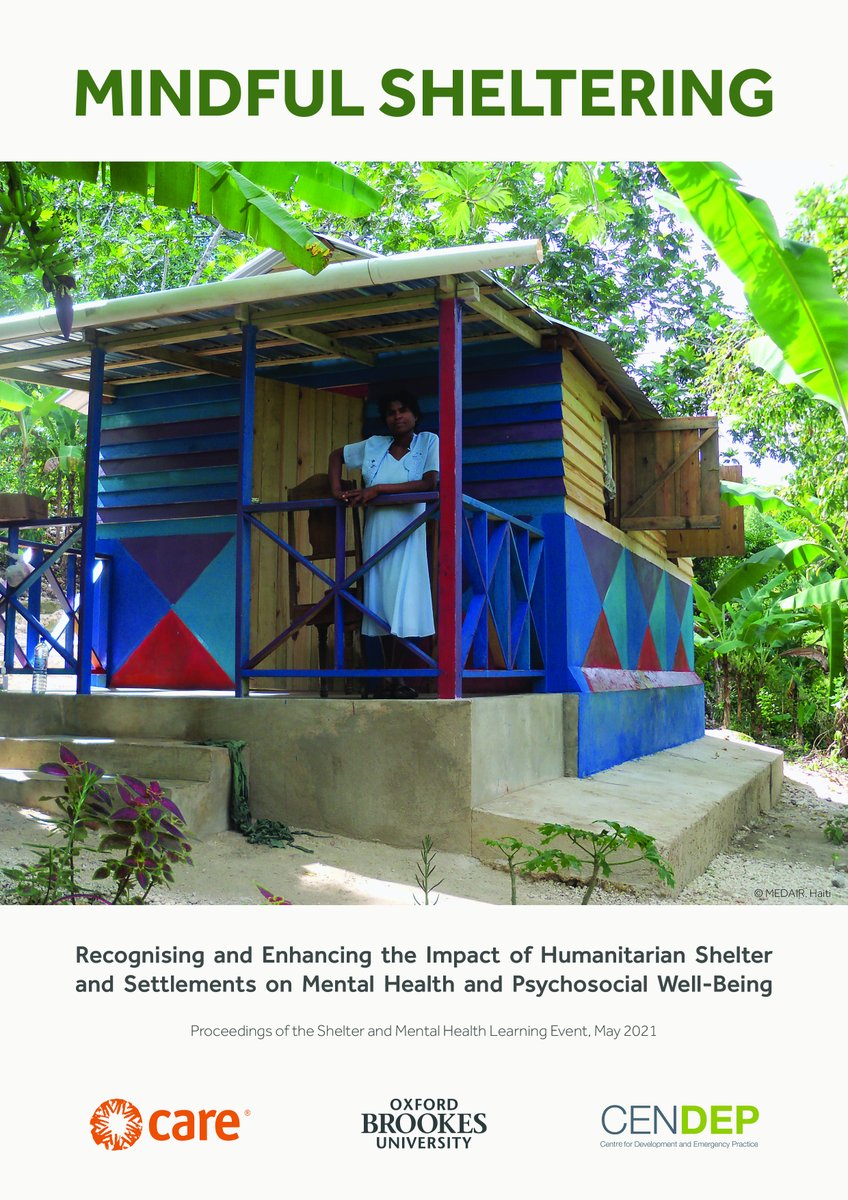 Emma_W_S's tweet photo. Read our new blog to find out more about the connections between living conditions, mental health and humanitarian shelter! 
@SueWebbUK @careintuk @CENDEPBrookes 

https://t.co/agfi6AkSsz

#healthyhomes #shelterandmentalhealth https://t.co/KJvIwJigdB