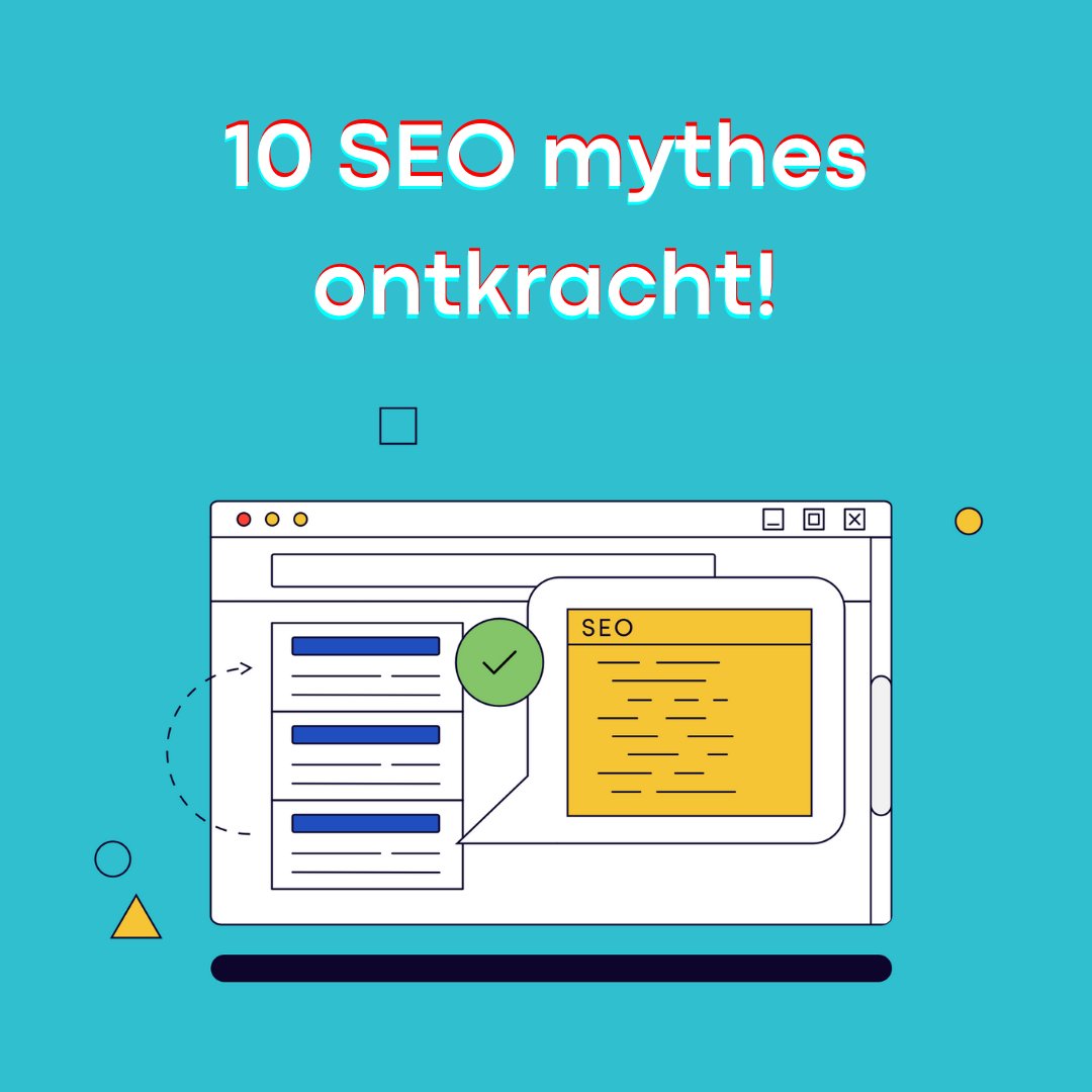 10 SEO mythes ontkracht door onze digital markteer, Astrid! 👊 Lees haar blogpost: duo.be/13sE21Tw