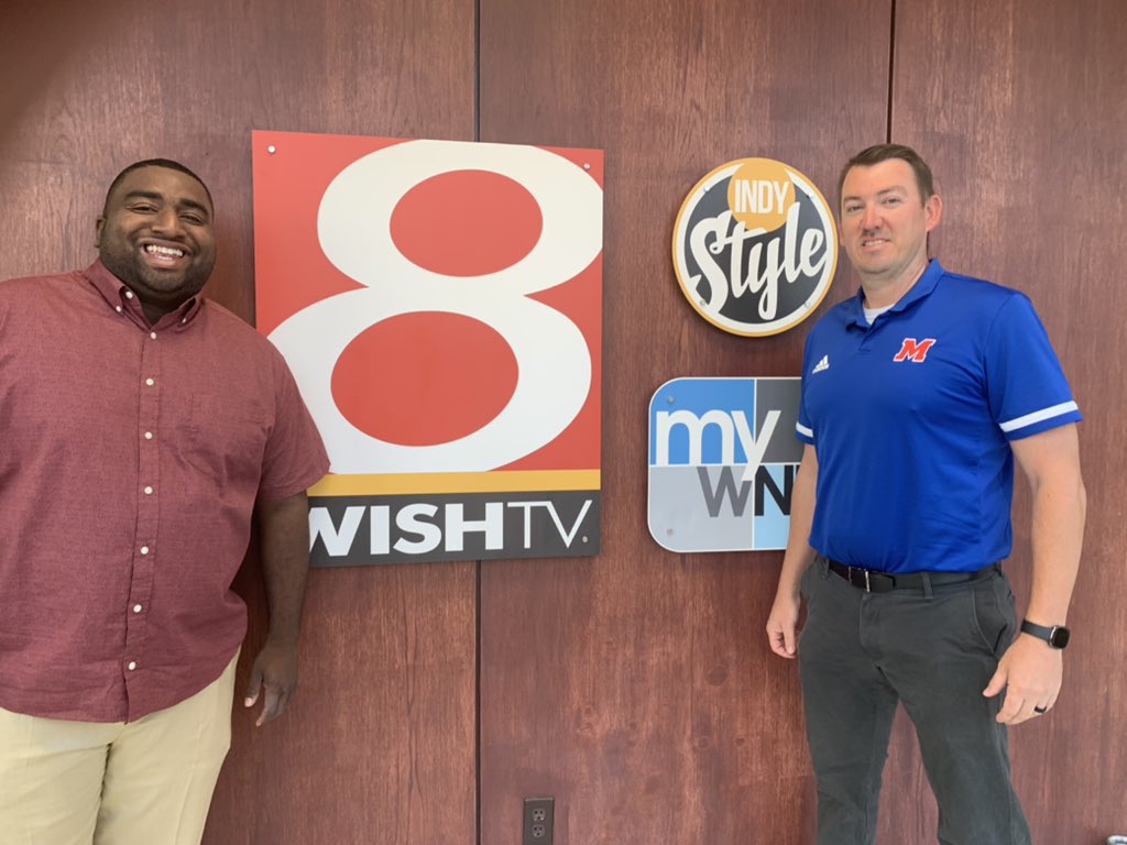 TevinStuddard's tweet photo. Thankful for Martinsville High School Head Football Coach Dugger, Principal and Athletic Director coming to Wish TV to address the situation this morning. 

The official statement from coach and myself will air this morning and we’ll move forward in a positive direction. https://t.co/PMKb2uJg5n