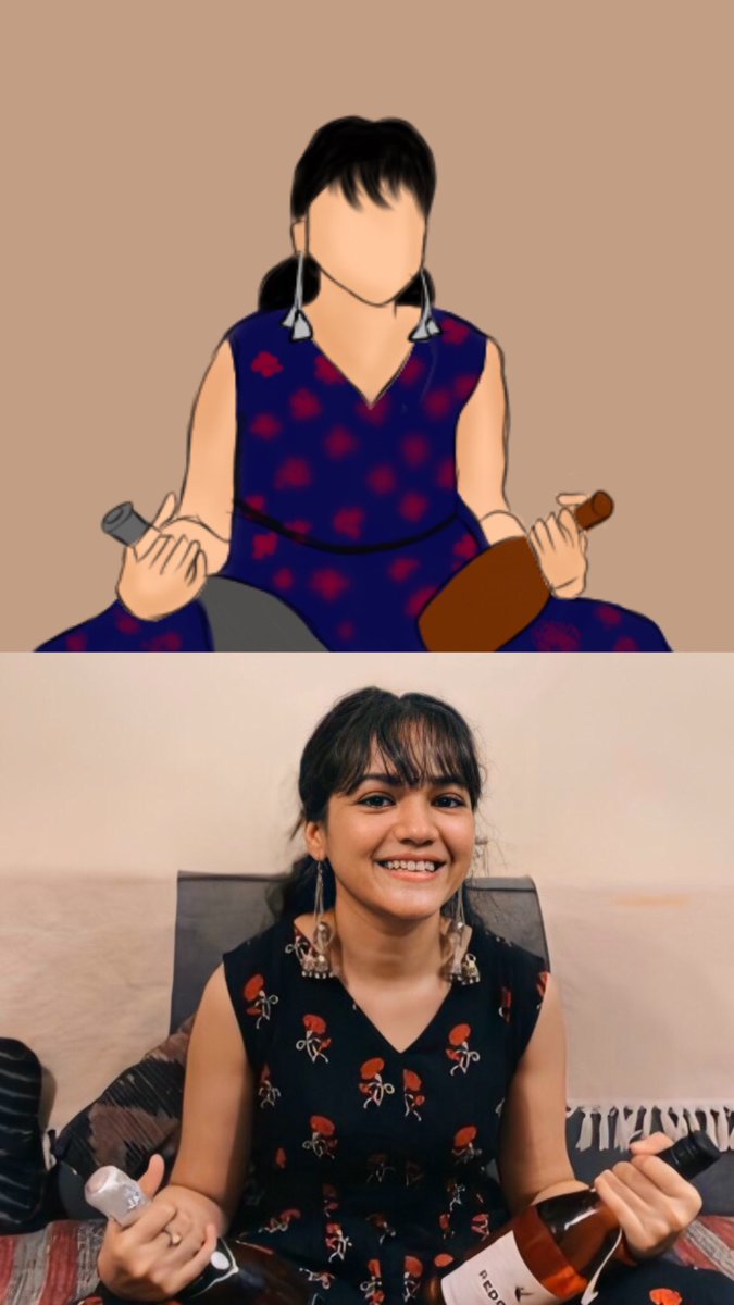 Falguni2801's tweet photo. Was going through my gallery and found this , I don’t remember I have posted it before or not but still🙆🏻‍♀️🙈! I know this is so messed but I liked it 🙈🤪!
@ayesha_kaduskar sorry for this one 😅❤️ https://t.co/0EEVZQY9km