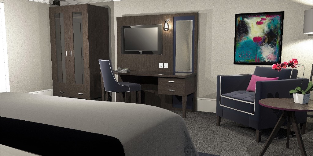 Furnotel's tweet photo. R O S A
Our luxury bedroom furniture range is of the utmost quality. This high-end range consists of an indulgent dark wood finish, tapered legs and toughened glass surfaces. https://t.co/NifWUDXatY

#joinery #productdesign #luxuryhotel #hospitalitydesign #madeinbritain https://t.co/Fxcg1o84v5