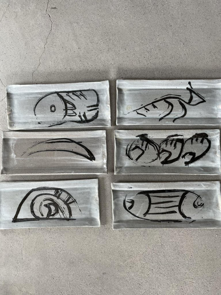 楽しいお皿for秋刀魚