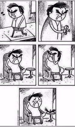 Öfke ve kibir, yalnızlık, suçluluk ve güvensizlik duygularının maskesidir.