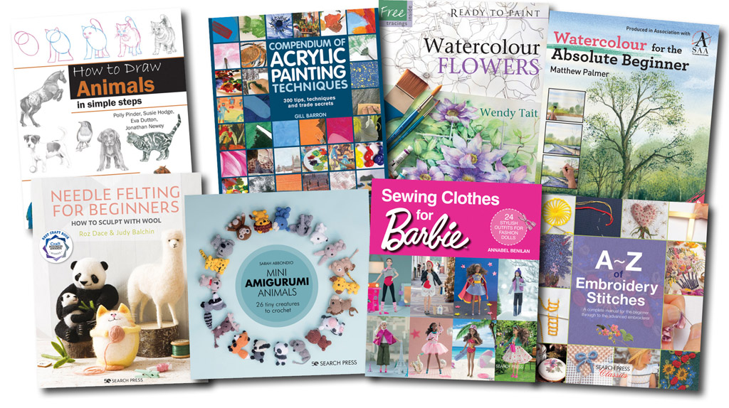 SearchPressNA's tweet photo. 30% off all all Search Press art and craft titles and free shipping! - https://t.co/cU1SxiEnwe https://t.co/myrswD2nvC