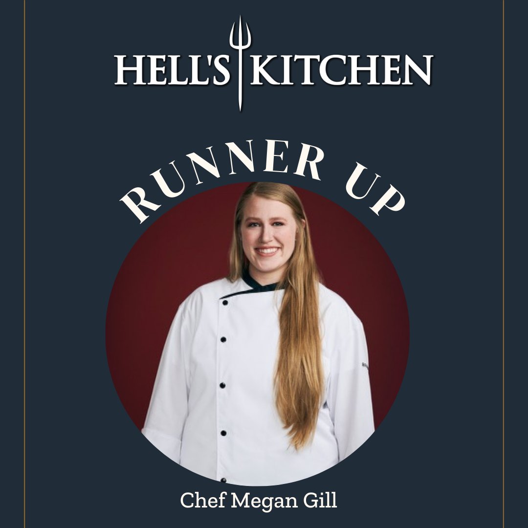 chefmegangill's tweet photo. How do I put in words how honored &amp; excited to be a part of @HellsKitchenFOX  @GordonRamsay  thank you for all you taught me in such a short time.
Thank you to @chefjasonsantos and @ChefChristinaW for your guidance and help in the kitchen.
#HellsKitchen #hellskitchenfinale https://t.co/EW2cvSCfLe