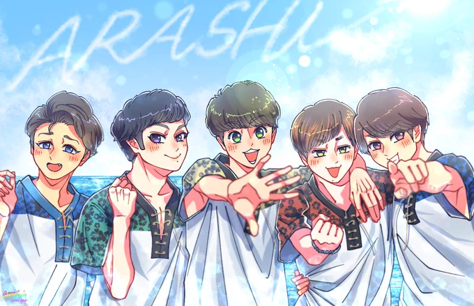 夏の終わりに夏色の5人🌺🌴
結成日おめでとうございます!!!!! 